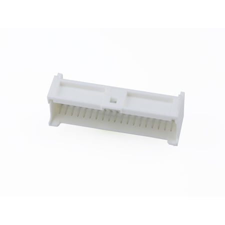 Molex Board Connector, 38 Contact(S), 2 Row(S), Male, Right Angle, 0.079 Inch Pitch, Solder Terminal,  559593830